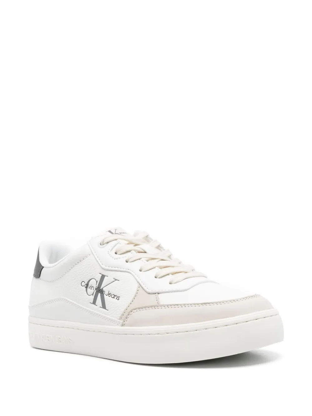 Calvin Klein Leren sneakers - Wit
