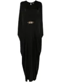 TOM FORD belted stretch-design kaftan - Black