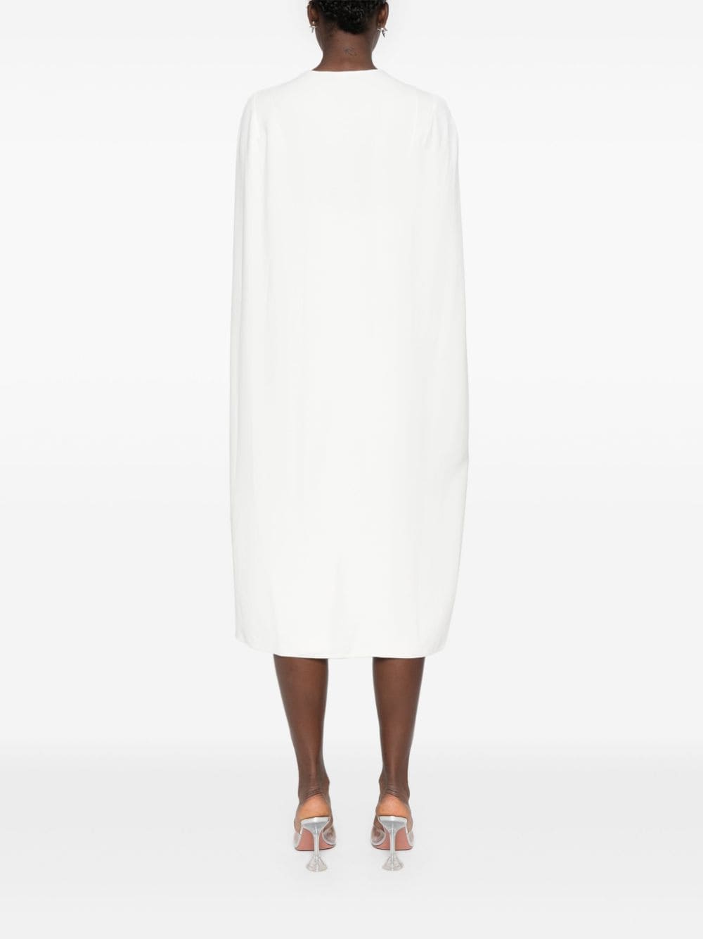 Stella McCartney Jurk met cape - Wit