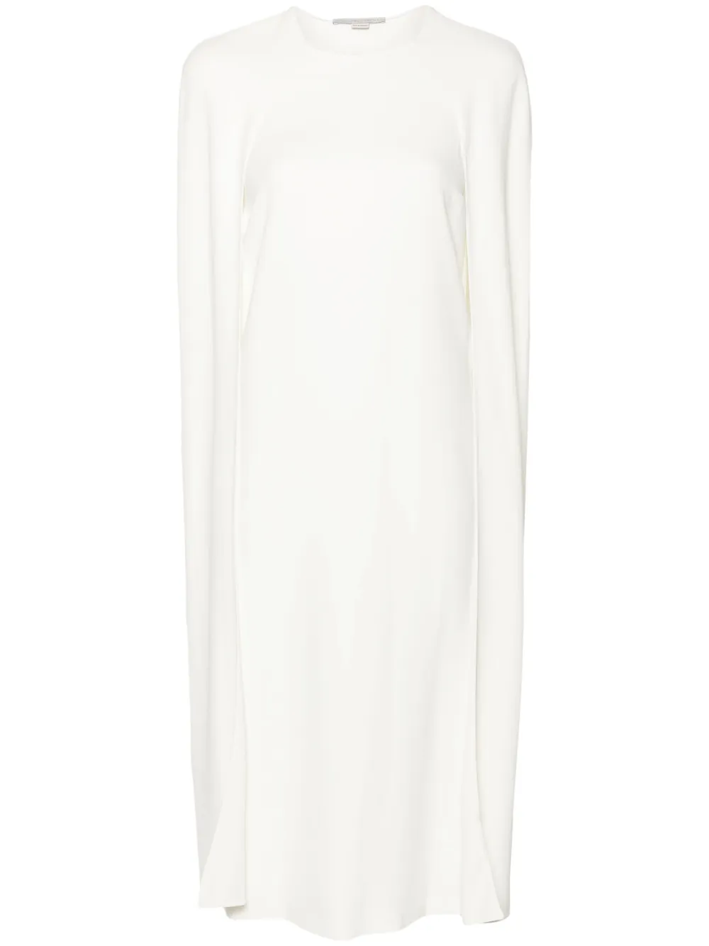 Stella McCartney Jurk met cape Wit