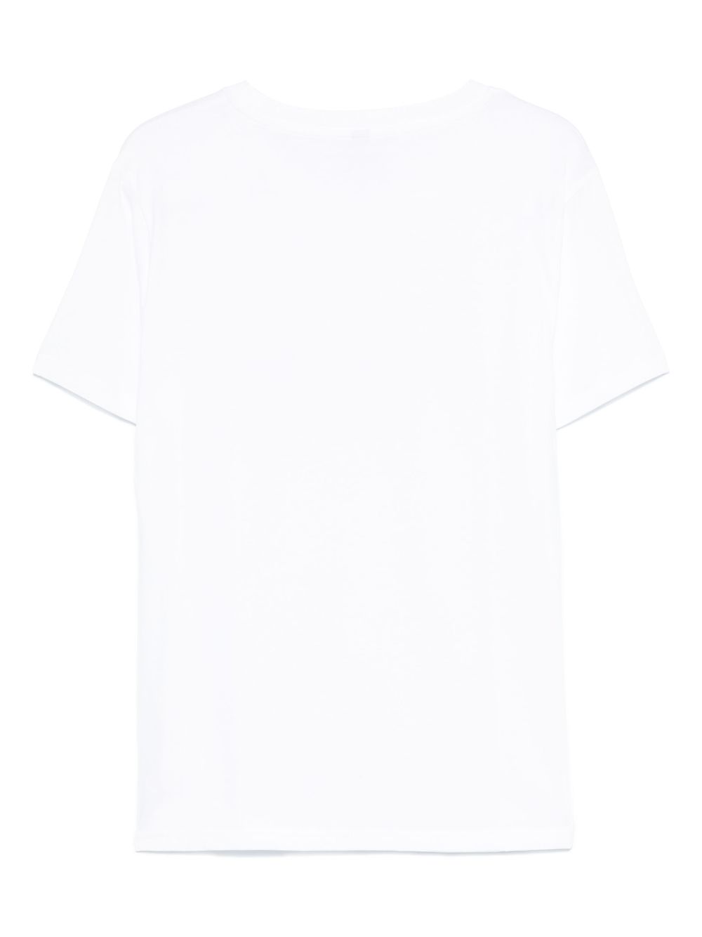 Moschino T-shirt met logopatch - Wit