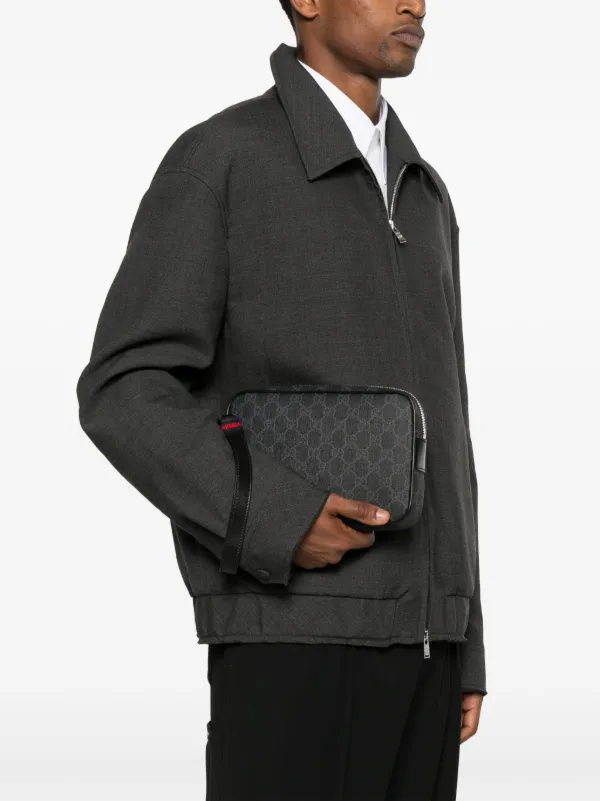 Gucci GGパターン バッグ Gucci GGパターン クラッチバッグ | ブラック | FARFETCH JP