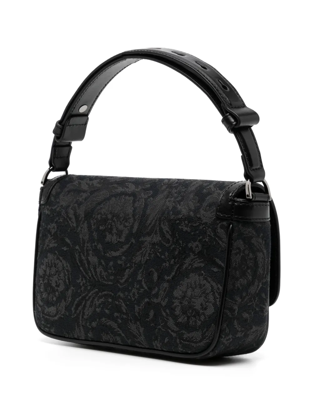 Versace Crossbodytas met Barocco-jacquard Zwart