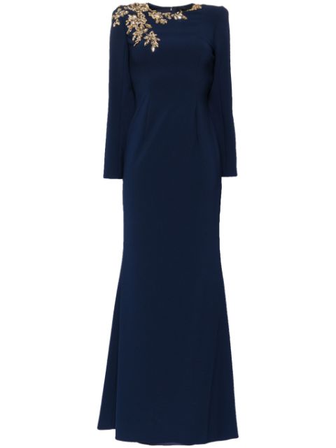 Jenny Packham Angel Eyes crystal-embellished gown Women