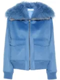 Liska cashmere bomber jacket - Blue