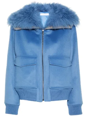 Patou オーバーサイズ デニムジャケット | ブルー | FARFETCH JP