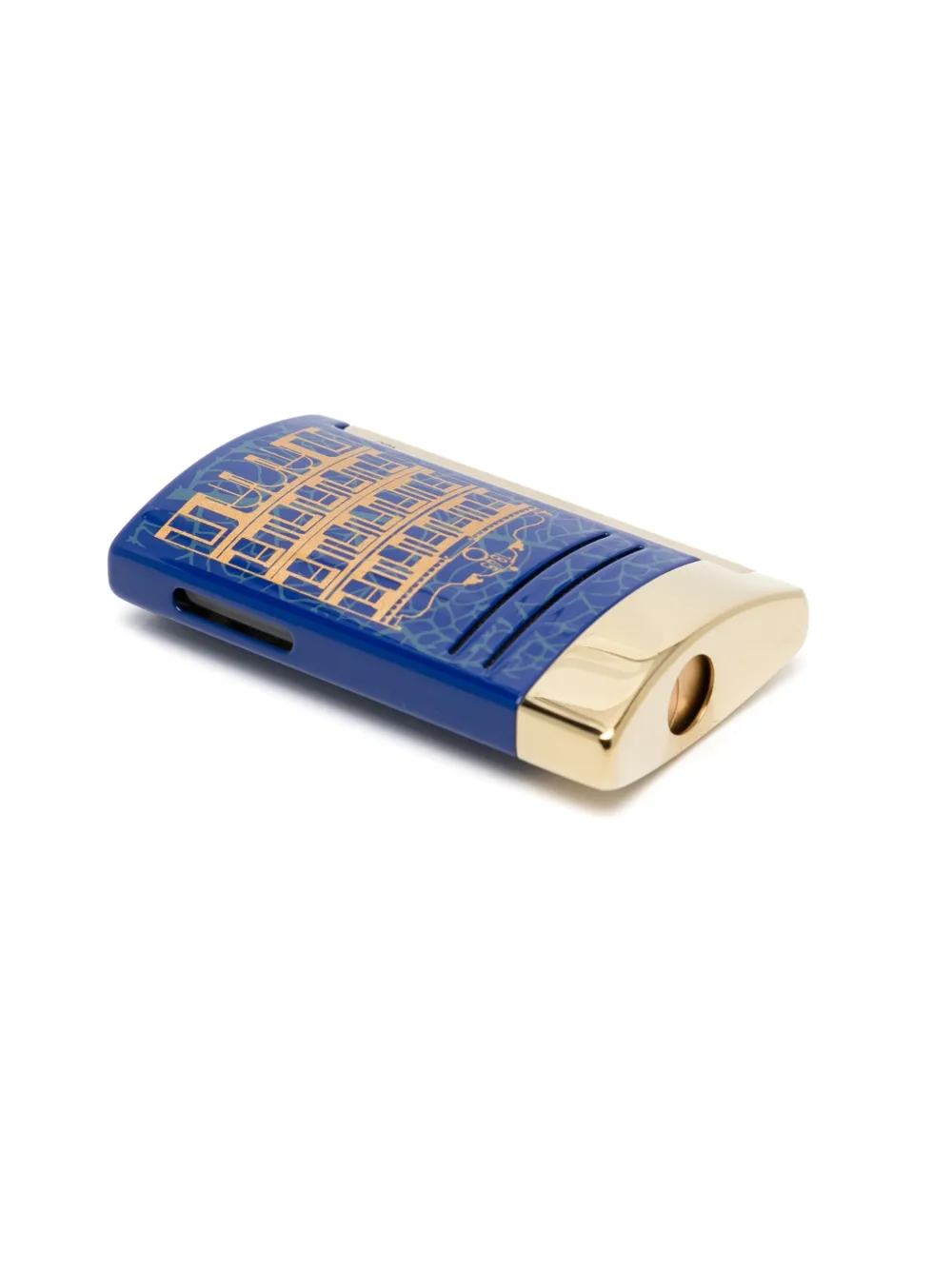 St Dupont Maxijet Linea Maestra Lighter In Blue
