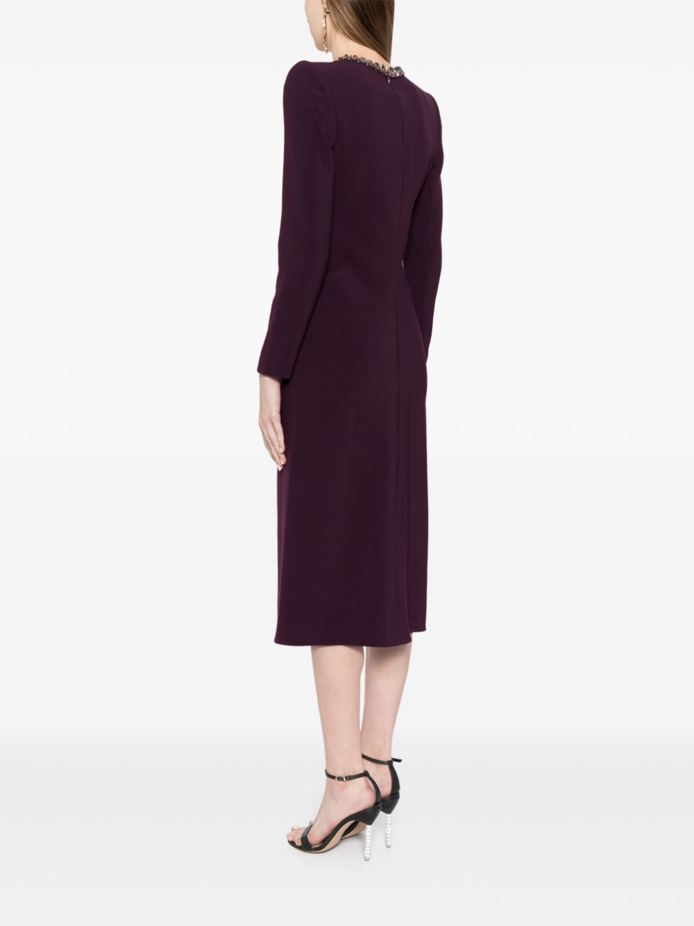 Jenny Packham Sunday gathered midi dress Women