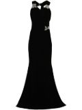 CRISTALLINI sequin-embellished maxi dress - Black