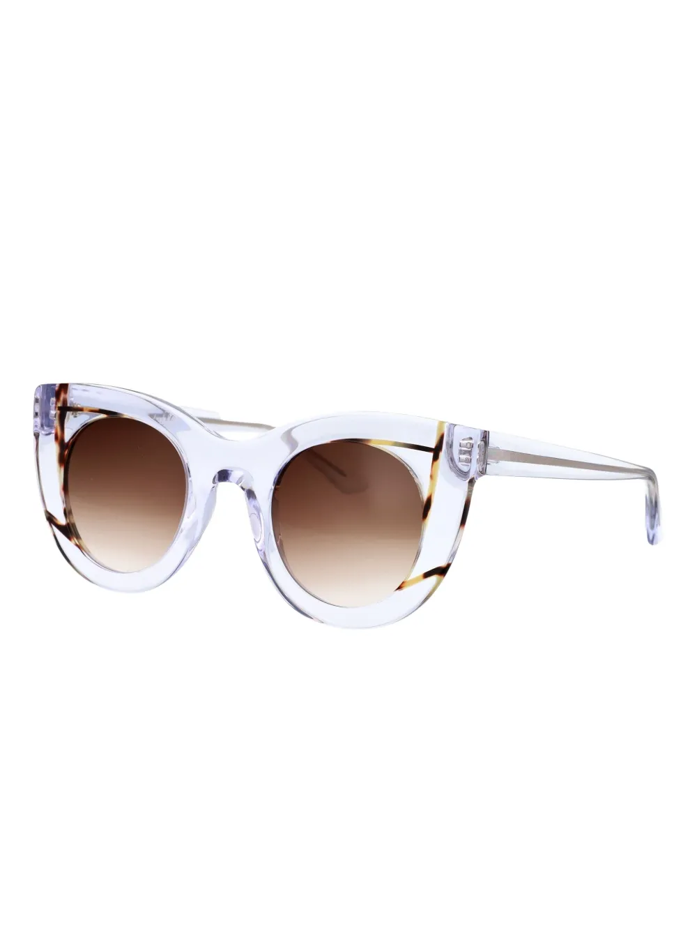 Thierry Lasry Zonnebril met cat-eye montuur Wit