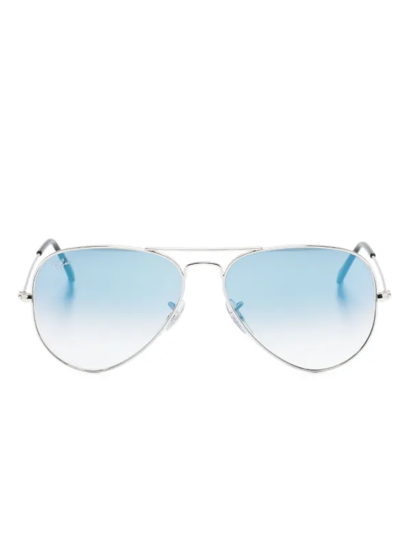 Ray-Ban Aviator Large Metal Sunglasses Silver FARFETCH PH