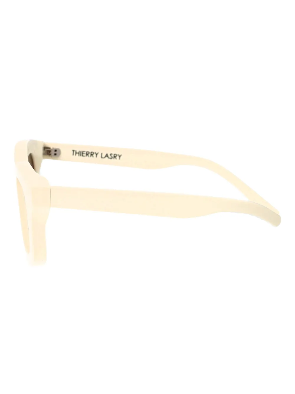 Thierry Lasry Hacktivity zonnebril met vierkant montuur Beige