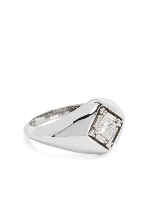 Suzanne Kalan 18kt white gold diamond ring