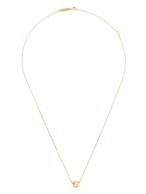 Suzanne Kalan 18kt yellow gold diamond necklace