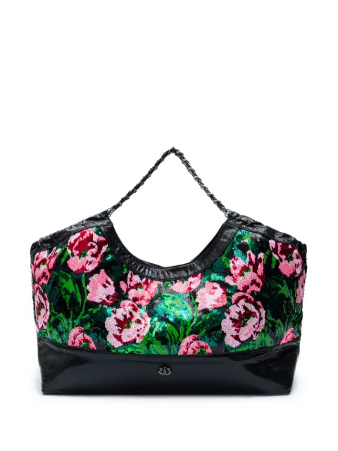 Isla Maxi Danny sequim-embellished shopper bag