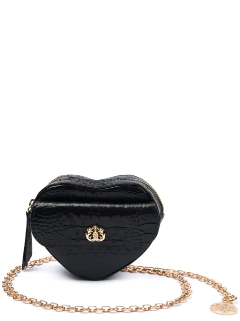 Isla Mini Heart leather mini bag