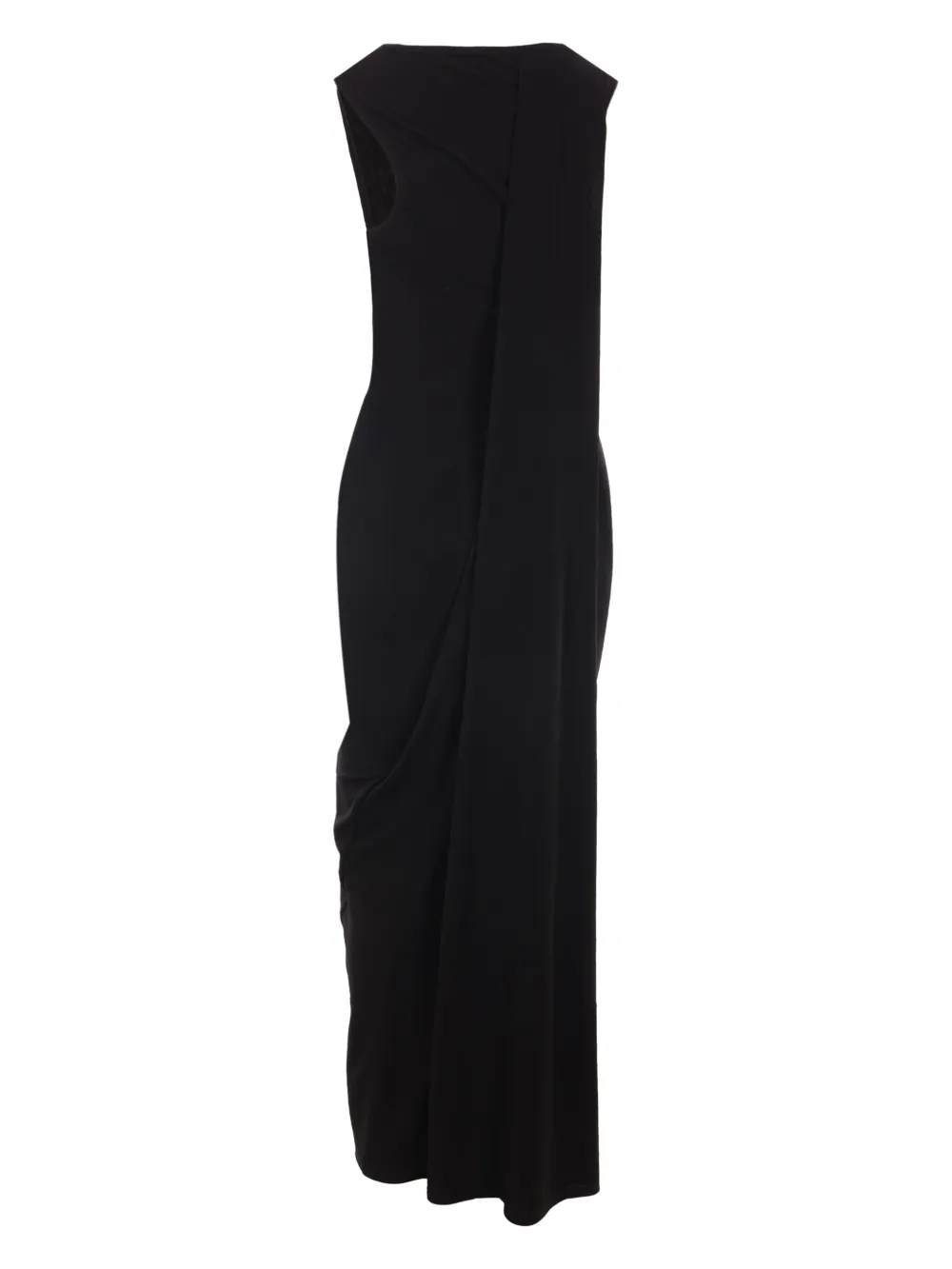 Balenciaga Ribgebreide jurk - Zwart