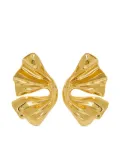 Ferragamo draped earrings - Gold