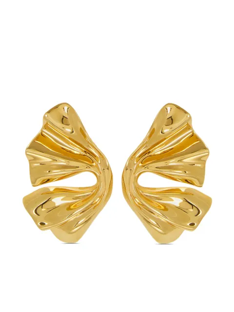 Ferragamo draped earrings