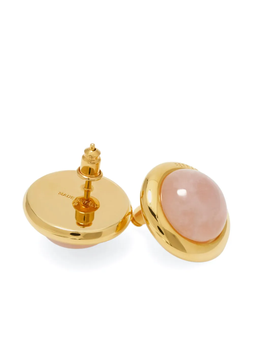 Ferragamo Earrings With Semi-precious Stone In Pink