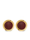 Ferragamo semi-precious stone-embellished earrings - Red