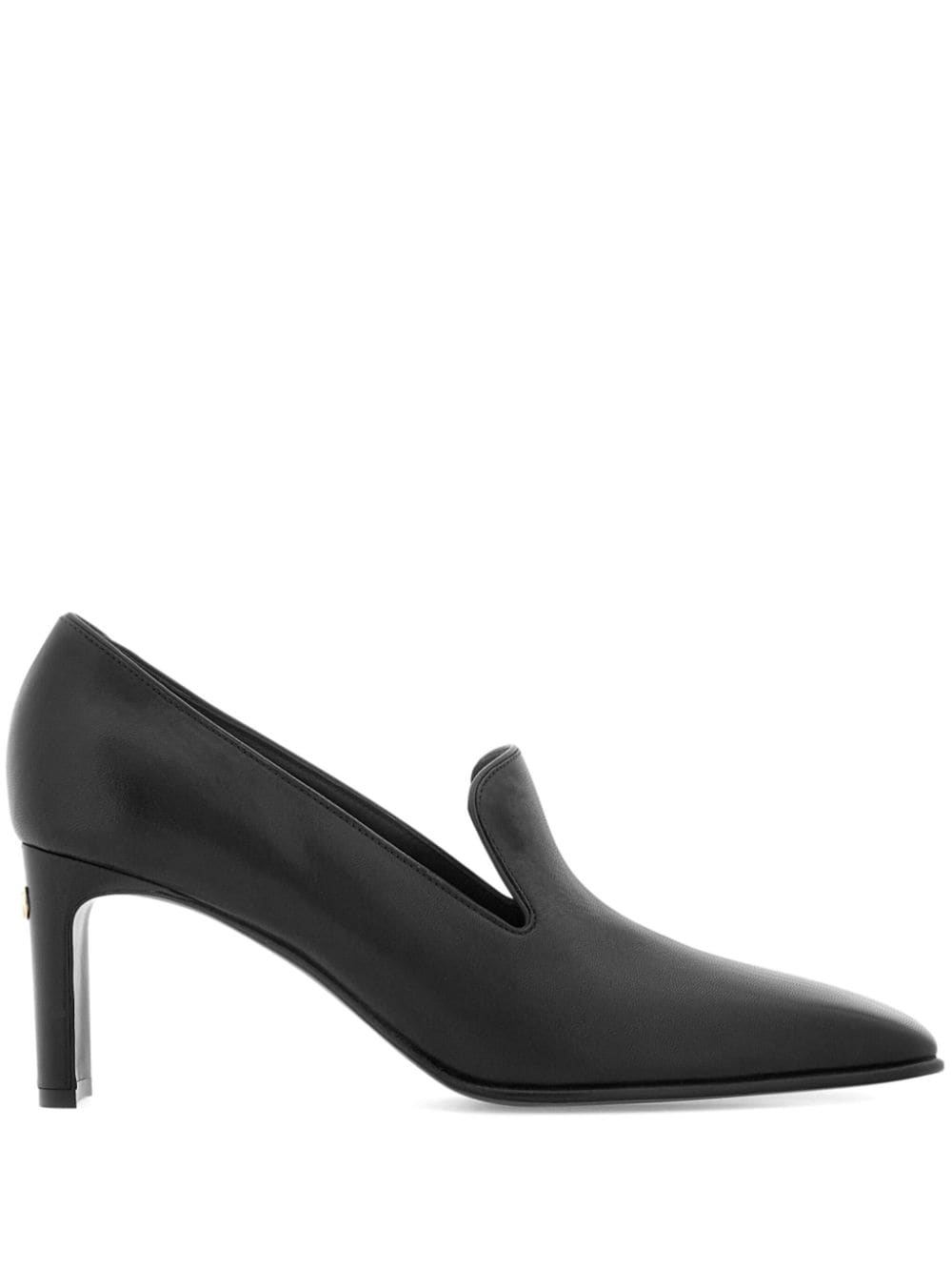 Ferragamo 70mm heeled loafers Black