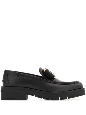 ✨美品フェラガモ VIVA ヴァラ 黒 ローファー Ferragamo