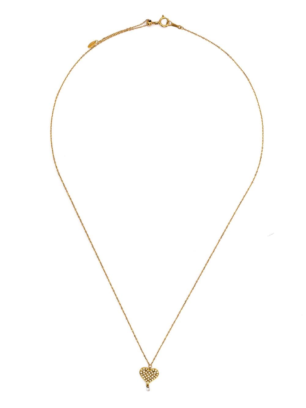 Shop Persée 18kt Yellow Gold Diamond Necklace