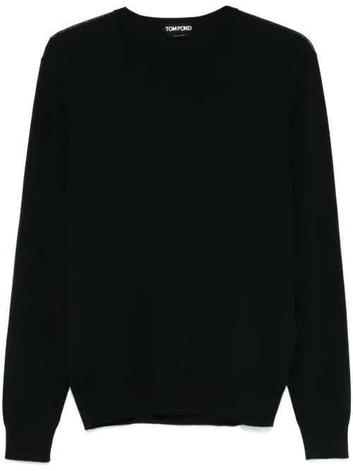 TOM FORD pull en maille fine - Noir - TOM FORD - Modalova