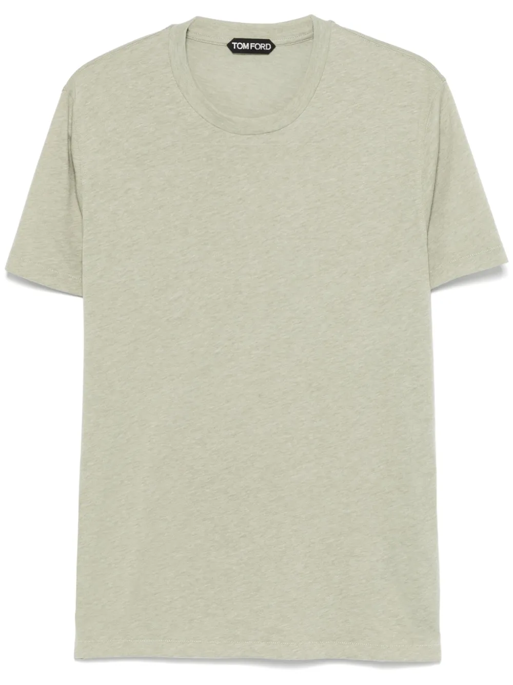 TOM FORD T-shirt met gemêleerd-effect Groen