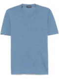 TOM FORD mélange-effect T-shirt - Blue