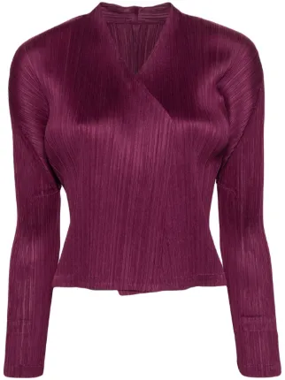 Pleats Please Issey Miyake Monthly Colors May ジャケット | レッド 