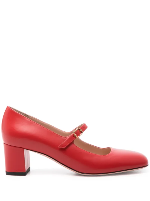 Bally レザーパンプス | レッド | FARFETCH JP