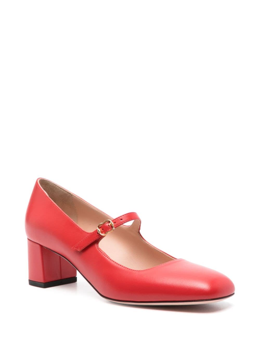 Bally 50mm leather pumps - Rood