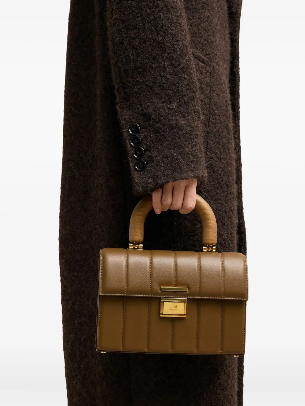 AMI Paris Déjà-Vu quilted leather tote bag | Men | Image 2