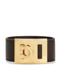 Ferragamo Gancini-buckle bracelet - Brown