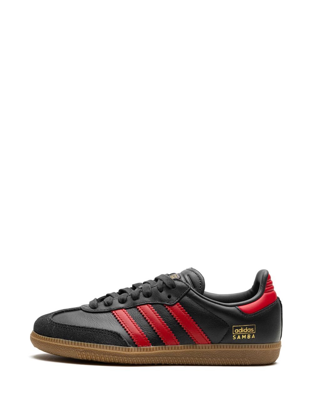 adidas Samba OG "Carbon Better Scarlet" sneakers Zwart