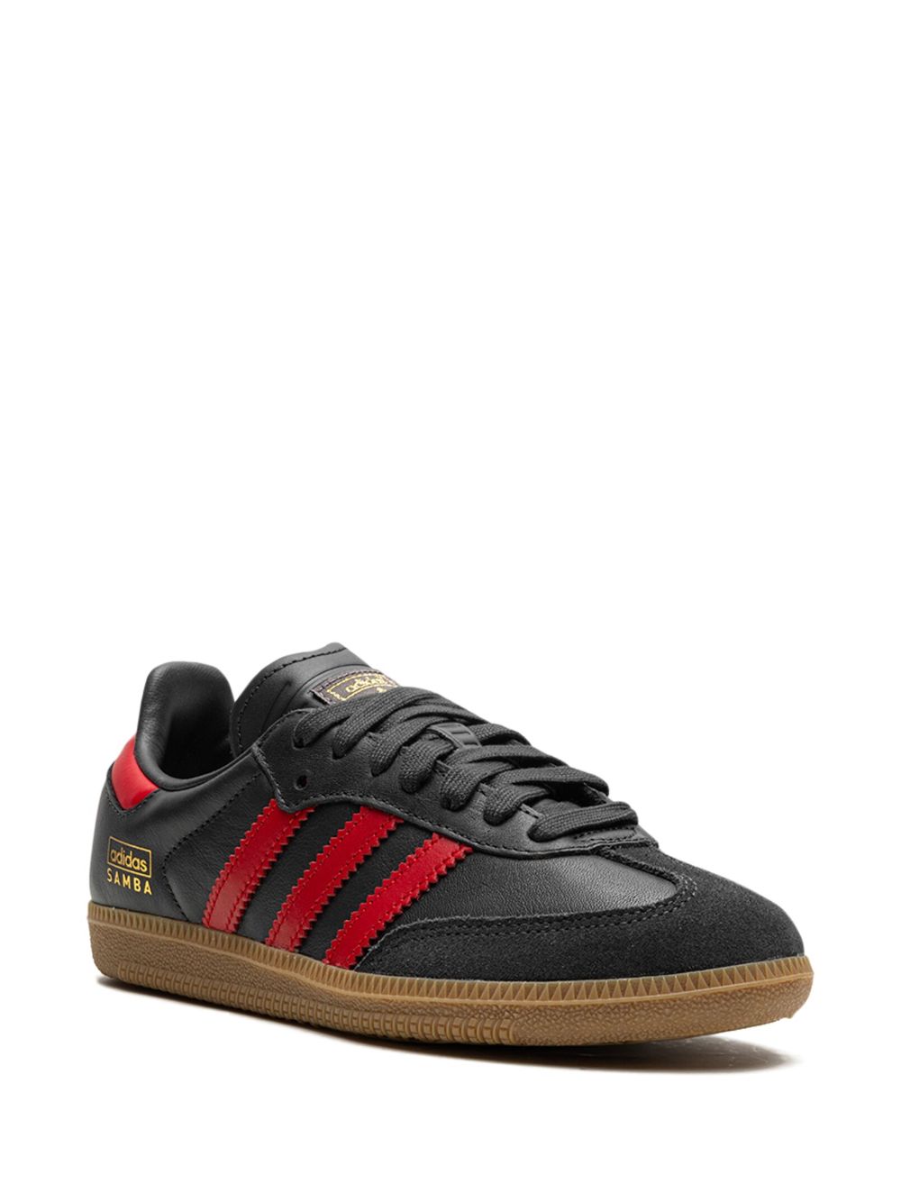 adidas Samba OG "Carbon Better Scarlet" sneakers Zwart