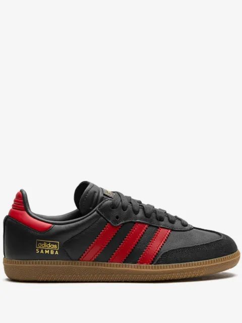 adidas Samba OG "Carbon/Better Scarlet" sneakers