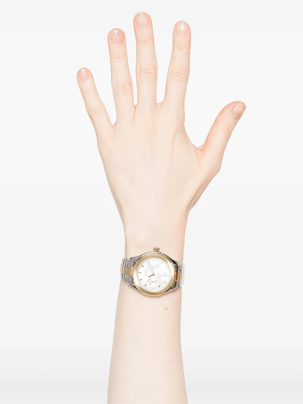 BOSS Schakelarmband 38 mm - Wit
