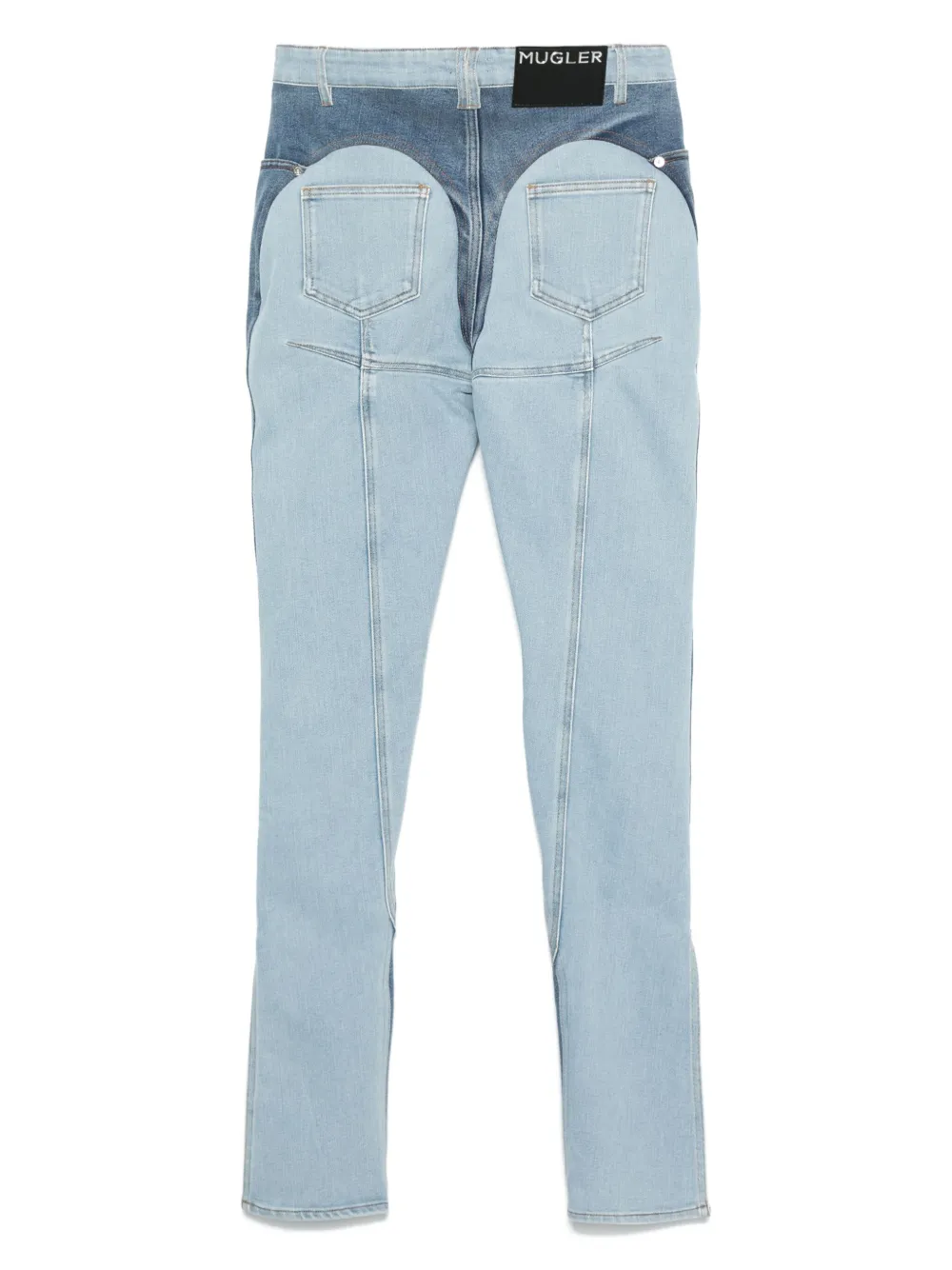 Mugler Skinny jeans - Blauw