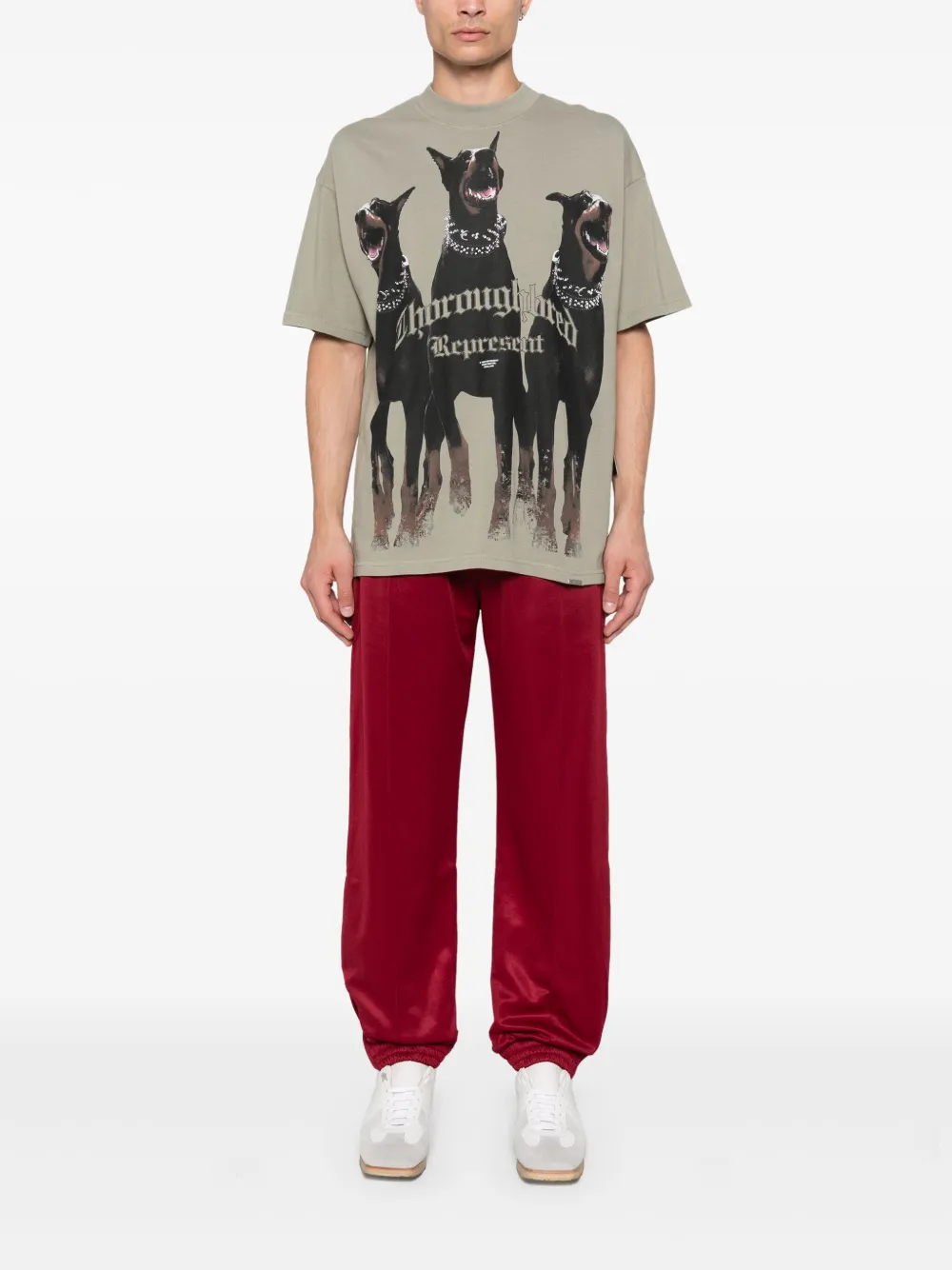 Represent Thoroughbred T-shirt - Groen