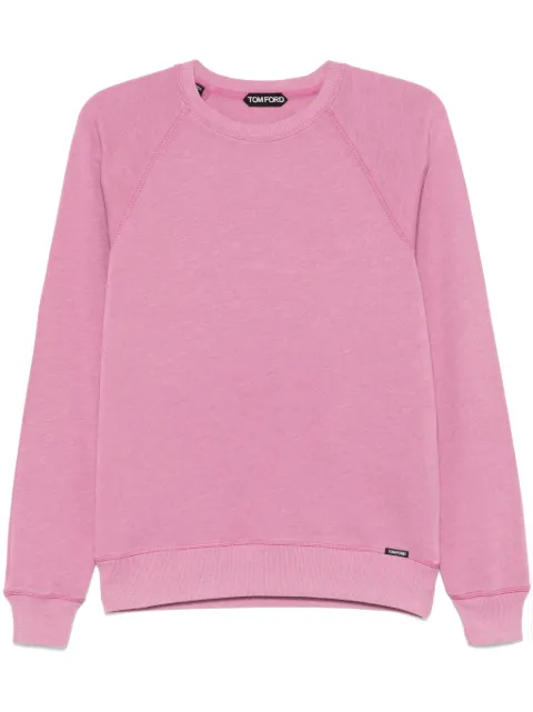 TOM FORD logo-patch sweatshirt