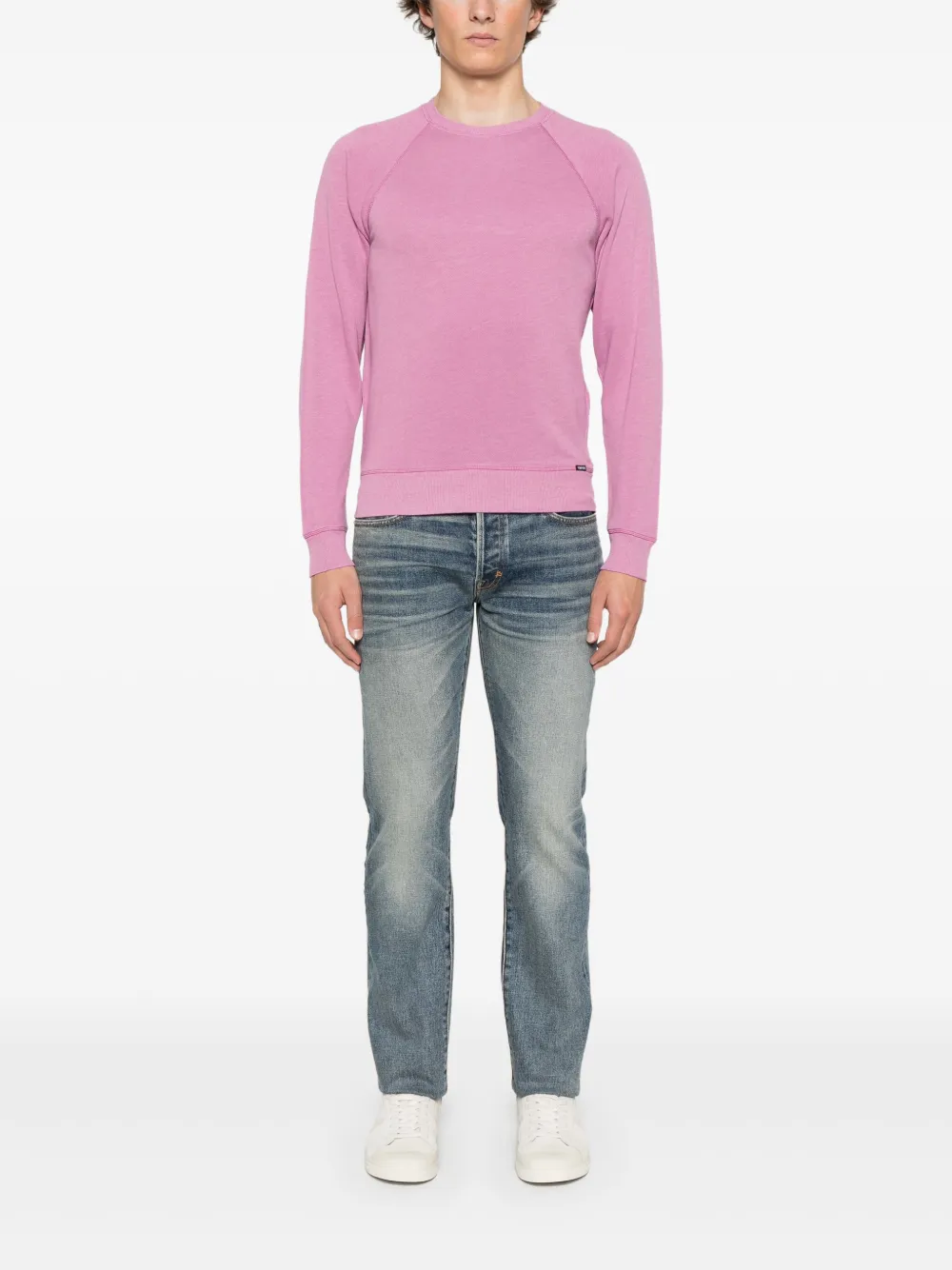 tomford TOM FORD Sweater met logopatch - Roze