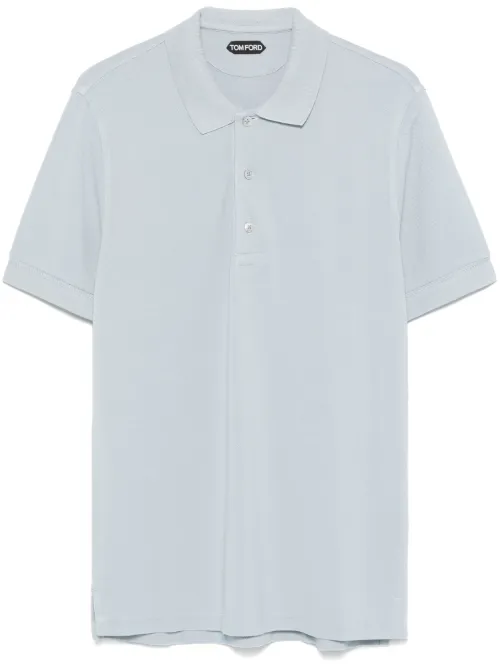 TOM FORD polo en piqué - Bleu - TOM FORD - Modalova