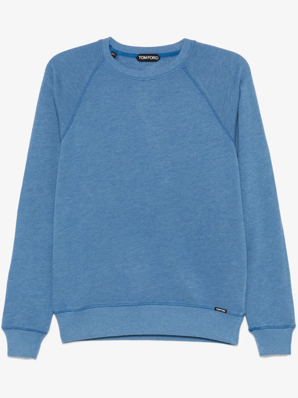 TOM FORD logo-patch sweatshirt | Blue | Image 1