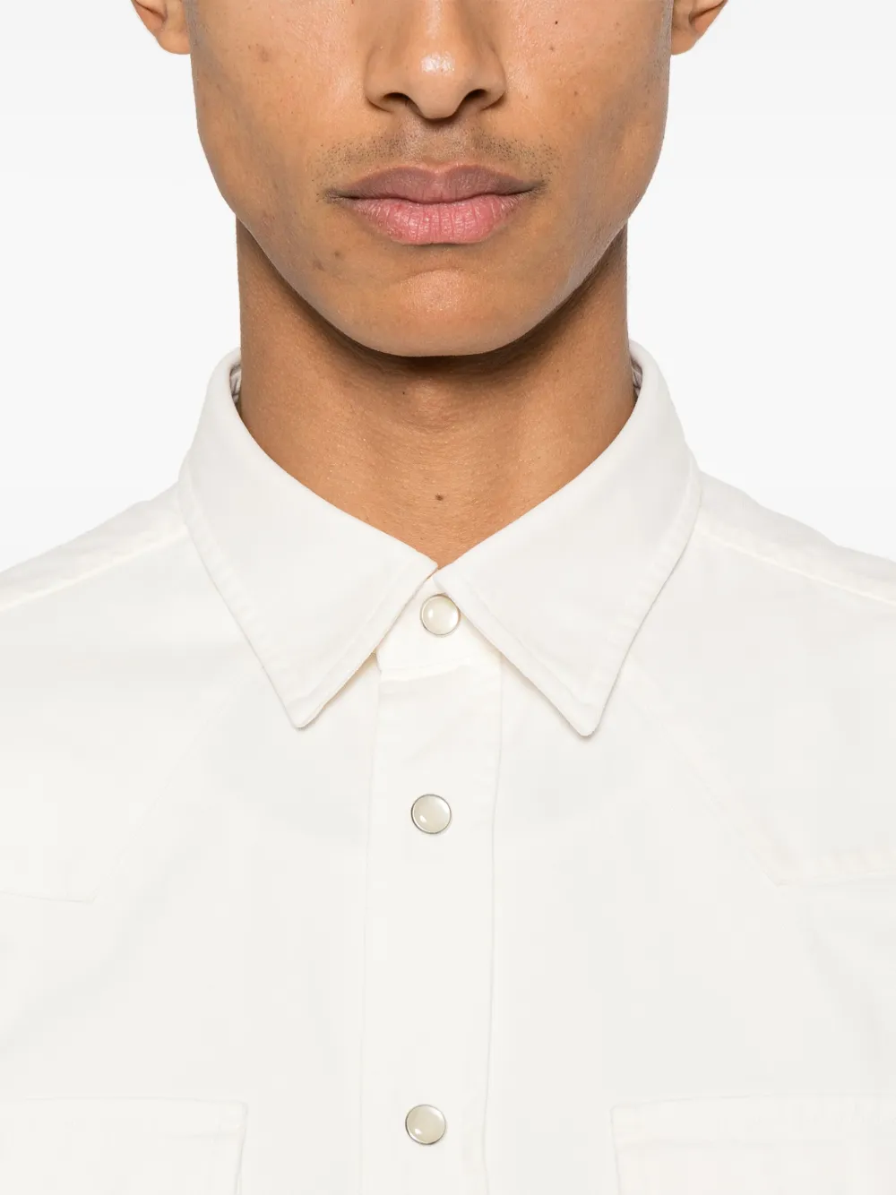 TOM FORD Cowboy overhemd Beige