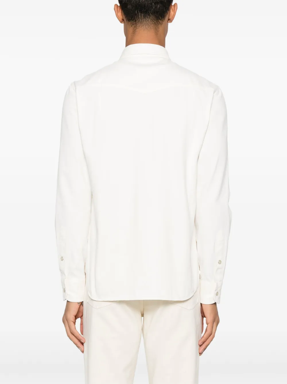 TOM FORD Cowboy overhemd Beige