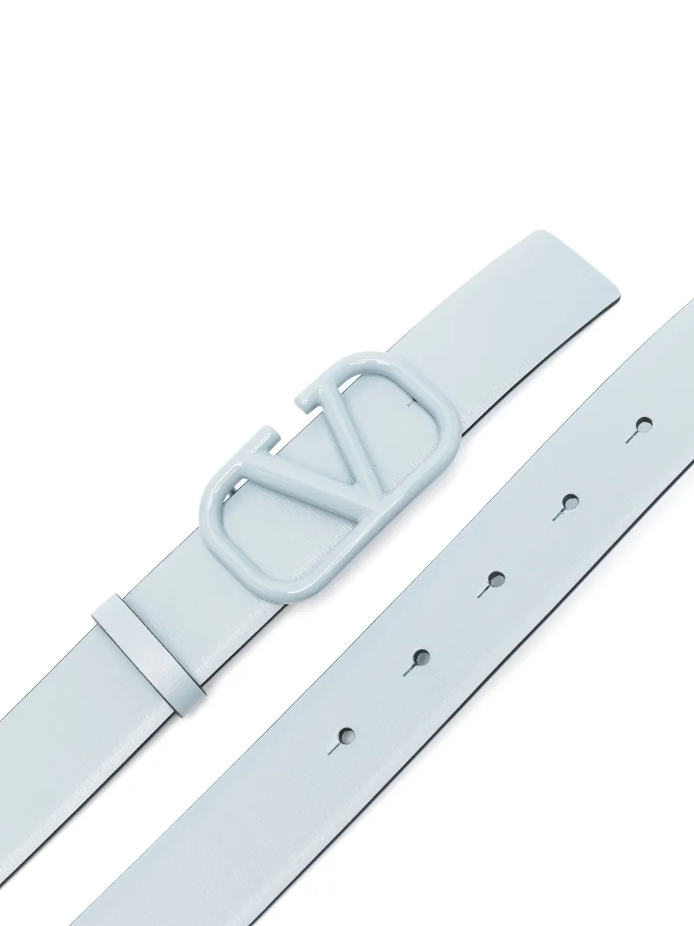 Valentino Garavani Leren riem - Blauw