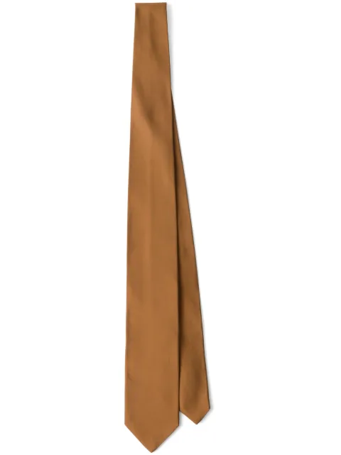 Prada pointed-tip silk tie
